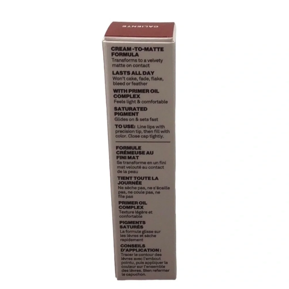 Smashbox Always on Cream to Matte Lipstick, (Caliente) (NWT)